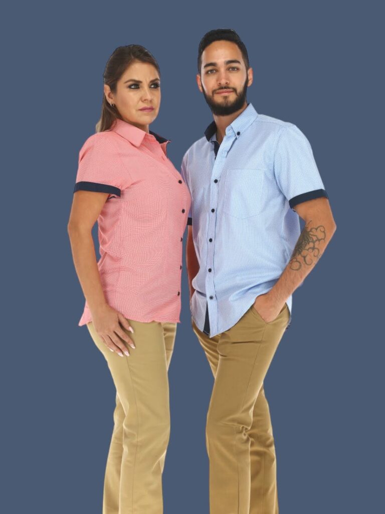 UNIFORMES CAMISAS BLUSAS CASUALES MODERNAS Y VESTUARIO PROFESIONAL Y UNIFORMES PERSONZALIAZDOS DAMA Y CABALLERO PARA  EMPRESAS EN MEXICO