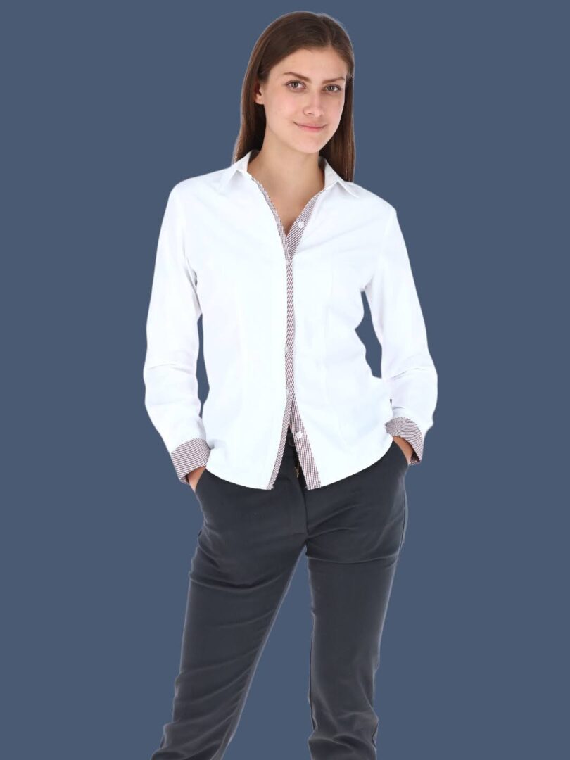 blusas, camisas, uniformes, moda corporativa 